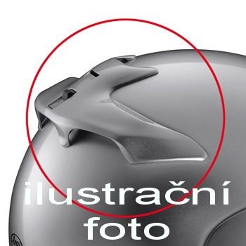 Arai Dual-Flow Spoiler CHASER-X zadní větrák Pearl-Black